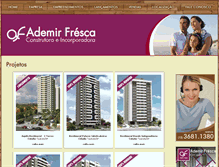 Tablet Screenshot of ademirfresca.com.br